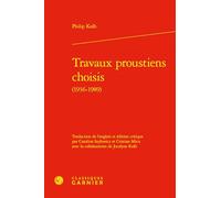 Travaux proustiens choisis