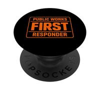 Travaux publics Premiers intervenants Équipe de Travailleurs du syndicat Municipal PopSockets PopGrip Adhésif