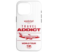 Travel Addict Travelers Cool World Tour Vacation Wanderlust Coque pour iPhone 16 Pro