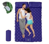 Travel Air Mattress- Inflatable Sleeping Pad, Waterproof Inflatable Camping Sleeping Pad, Foldable Camp Sleep Mat Travel Tent Gear, for Parks Hiking Backpacking Picnic Walking Climbing (#G,Double)