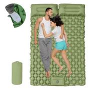 Travel Air Mattress- Inflatable Sleeping Pad, Waterproof Inflatable Camping Sleeping Pad, Foldable Camp Sleep Mat Travel Tent Gear, for Parks Hiking Backpacking Picnic Walking Climbing (#F,Double)