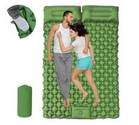 Travel Air Mattress- Inflatable Sleeping Pad, Waterproof Inflatable Camping Sleeping Pad, Foldable Camp Sleep Mat Travel Tent Gear, for Parks Hiking Backpacking Picnic Walking Climbing (#A,Double)