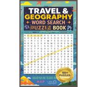 Travel and Geography Word search book: Word search with easy to read print about Travel & Geography and more. 6x9 inches, 110 pages, 50+ puzzles. Gift for vacation, holiday and free times