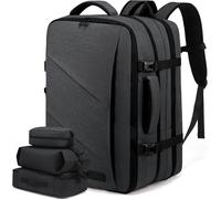 Travel Backpack Cabin Airplane 50l Large Backpack Luggage Anti-Theft Laptop 18 Inches Waterproof Teen Bag Men Women Grey