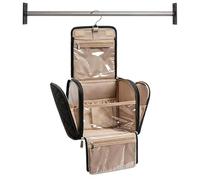 Travel Bag for Toiletries,Toiletries Hangable Organizer - Compact Design Organizer | for Business Trip Vacation Hotel Bathroom Gym Shower Airplane Carry-on Luggage Suitcase Outdoor Camping Women Me