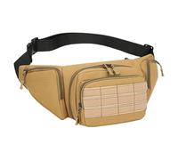 Travel Bag, Portable Fanny Pack, Utility Waist Set, Compact Design, Sturdy Material, 1 Piece, Black, Khaki, Perfect for Outdoor Fly Fishing and Hiking Necessity
