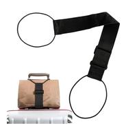 Travel Belt for luggageOver Handle - Adjustable luggageBinding Strap with Sliding Handle Design, Secure Bag Fastening Rope for Stable Carrying | luggageAccessories for Travel Airport Trips and Dail