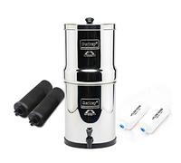 Travel Berkey Water Filter with 2 Black Berkey Filters and 2 PF2 Fluoride Filters by Berkey