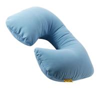 Travel Blue Luxueux Coussin De Voyage Gonflable en Coton - Coussin Avion avec Housse en Microfibre Douce - Confort Révolutionnaire Oreiller de Voyage pour Voyager Facilement Et Ranger Pratiquement