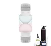 Travel Bottles - Silicone Leakproof Double Ended Tubes for Convenient Packing, Refillable Design with Squeeze Function, Toiletry Containers for Shampoo, Lotion, and Body Wash, 2.13x1.97x5.91 inches