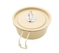 Travel Bowls For Adults - Silver Aluminum Alloy, 350ml Camping Cup Set, Dustproof Lightweight Mixing Bowl, Multifunctional Coffee Mug, Stackable Nesting Design | Outdoor, Travel, Hiking, Backpacking,