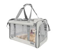 Travel Breathable Carrier, Portable Lightweight Tote, Confortable Soft Pet Bag, Sturdy Waterproof Material, Easy Foldable Design for Camping Motorcycle Airplane Car Outdoor Hospital Use