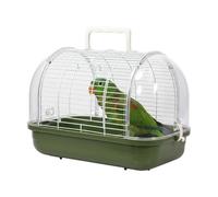 Travel Cage Bird - Bird Carrier with Handle | Transparent Parakeet Cage | for Conure Cockatiel Canary Lovebird Finch Living Room Balcony Outdoor Park