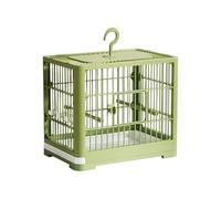 Travel Cage for Birds, Portable Small Parrot Travel Cage, Portable Pet Bird Habitat for Macaws Conures Cockatiels Sparrow Budgies
