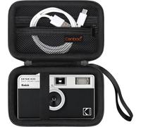 Travel Case for Kodak Ektar H35/H35N/M35/F9/M38 Half-Frame,Fool Camera Bag,Zip Pocket for Film,Black