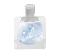 Travel Containers for Liquids - Leak Proof Bottles for Toiletries | BPA Free Silicone with Secure Caps, Refillable Squeezable Tubes for Shampoo, Lotion, and Carry-on Cosmetic 4.33x3.07x0.19 in