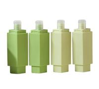 Travel Containers For Toiletries | 4 In 1 Leakproof Reusable Storage | Travel Size Bottles Shampoo Containers,for Lotion Conditioner Body Wash Liquid Soap Women Men Outdoor