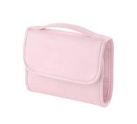 Travel Cosmetic Bag, Foldable Makeup Bag with Handle, Cosmetics Organizer Large Capacity, Toiletry Storage Pouch for Women Men, Bathroom Shower Home Gym Hotel Airplane Vacation