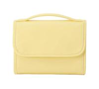 Travel Cosmetic Bag, Foldable Makeup, Water Resistant Stylish Design Compact Shape Easy Wipe Lightweight Build, Toiletry Pouch for Women, Men, Bathroom, Shower, Home, Gym, Hotel