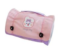 Travel Cosmetic Bag, Makeup Bag with Handle, Cosmetic Organizer, Roll Up Makeup Bag, 4-in-1 Travel Toiletry Bags, Detachable, Foldable Cosmetic Bags with Handle, 9.25x7.87 inches Travel Or Home Use