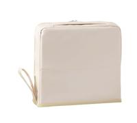 Travel Cosmetic Bag | Parallel Makeup Bag - Large Capacity Organizer Case with Compartments Waterproof Storage for Home Camping Hotel Women Toiletries Business Trip