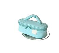 Travel Cosmetic Organizer for Women, Sac de Maquillage Portable Simple, Sac de Rangement cosmétique, Sac de Lavage Portable for Sortir, Ideal Women's Gift and Makeup Storage(Blue)