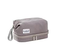 Travel Cosmetic Organizer for Women, Trousse de Maquillage Double Couche, Trousse de Toilette Portable de Grande capacité for Ranger Les Sacs de Maquillage imperméables for Les Voyages d'affaires, Id
