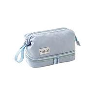 Travel Cosmetic Organizer for Women, Trousse de Maquillage Double Couche, Trousse de Toilette Portable de Grande capacité for Ranger Les Sacs de Maquillage imperméables for Les Voyages d'affaires, Id
