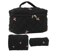 Travel Cosmetic Pouch, Spacious Toiletry Organizer Set, Multi-Size Cosmetic Bag Pack, Portable Makeup Bags for Travel, Durable Cosmetic Travel Kit, Makeup and Toiletry Storage Bag, Women