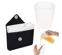 Travel Cups - 250ml Foldable Silicone - Portable Leak Proof Drinkware Set | Foldable Water Bottles Airplane Golf Stadium Summer Yard Outdoor Garden Park Camping Picnic Walking