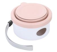 Travel Dog Bowl | Folding Silicone Pet Treat Dishes with Poop Bag Holder | Portable Pet Food and Water Storage Bowl for Camping, Hiking, Backpacking, and Traveling