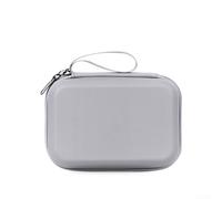 Travel Essential Étui de transport en cuir PU pour DJI OsmoAction 6 Design compact et intérieur protecteur Noir