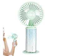 Travel Fan: Quiet Handheld Pocket Cooler, Three Speed Rechargeable Airflows