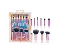 Travel Fantasy Mini Pinceaux de Maquillage Pinceaux pour Fard à Paupières Surligneur Contour Poudre et Correcteur Pinceaux de Voyage et Trousse Cosmétique Poils Synthétiques 11 Pièces Set
