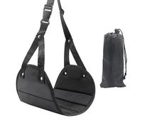 Travel Foot Descanado Hammock pour pieds d'avion | Hamac réglable pour voyage | Support portable à suspendre aux pieds pour le bureau, le train et l'extérieur