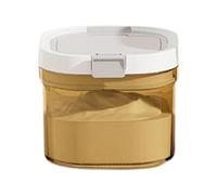 Travel Formula Dispenser - Sealed Milk Powder Storage Container | Stackable Food Grade Organizer With Scoop, Moisture Resistant Feeding Box For Nursery Kitchen Refrigerator Travel
