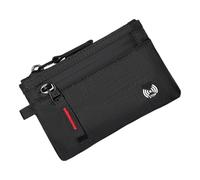 Travel-Friendly Card Holder Purse Compact Wallet with Zipper Closure for Essentials Change Purse Slim Wallet Case Simple Credit Holders for Travel