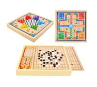 Travel Go Game Set - Portable Go Board Game, Compact Strategy Board with du