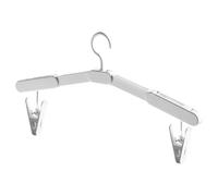 Travel Hangers, Portable Folding Clothes Hangers, ABS Material, Space-Saving Drying Rack for Hotel Dorm RV Camping Business Trip Laundry Airplane and Compact Travel Storage, 38x13x1.7cm