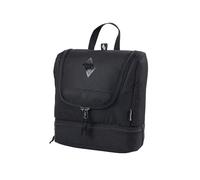 Travel Kit Trousse de Toilette de Voyage élégante avec Compartiment supplémentaire au Fond - Trousse de Toilette à Suspendre avec de Nombreux Compartiments de Rangement pour Voyage et Camping - 25 x