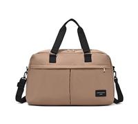 Travel Lightweight Luggage Bag for Women on Business Trip Portable Boarding for Maternity Large Capacity Shoulder pour Gym Sport Voyages(Coffee Color)