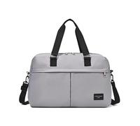 Travel Lightweight Luggage Bag for Women on Business Trip Portable Boarding for Maternity Large Capacity Shoulder pour Gym Sport Voyages(Gray)