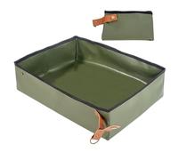 Travel Litter Box for Cats, Portable Litter Box for Cats, Waterproof Bottom, Standard Portable LitterTray for Medium and Kitties, Leak-Proof Lightweight to Road Trip, Camping, Hiking