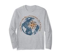 Travel Live by Compass Not Clock Adventure Retirement Manche Longue