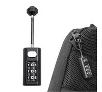 Travel Luggage Lock Set, 3 Digit Resettable Combination Suitcase Lock, Secure Style Bag Locks for Backpack Travel Bag Gym Locker Family Men Women Teens Kids Business Trip Safety Accessory