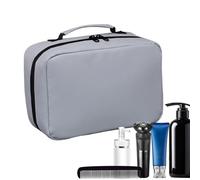 Travel Makeup Bag - Large Capacity Waterproof | Travel Makeup Bag for Man for Boyfriend, Husband, Travelers, Teen Boys, Facial Cleanser, Lotion, Shaver, Soap, Gym, Dorm, Camping, Toiletry Organizer