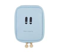 Travel Makeup Bag, Portable Toiletry Organizer, Compact Cosmetic Pouch, Lightweight Holder for Travel, Business Trip, Home, Bed, Living Room 5.51x4.33x0.98 inches