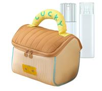 Travel Makeup Bag, Portable Toiletry Organizer, House Shaped Cosmetic Pouch, Waterproof Storage Case, Lightweight Makeup Holder for Business Trips and Home Use, 1 Piece