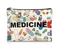 Travel Medicine Bag | Pochette Infirmiere | Trousse de Secours pour Voyage | Pochette Medicament pour Homme et Femme | Trousse Infirmiere pour Bureau à Domicile