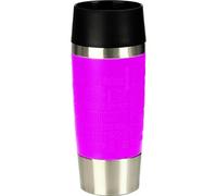 EMSA - Travel Mug Isotherme - Fermeture Quick Press - 360 ml - Framboise